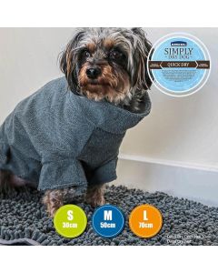 Veste séchante pour chien ANCOL Simply Dry 50 cm