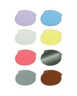 Paire de verres de remplacement pour lunettes Doggles ILS pour chiens