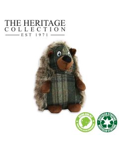 Jouet chien Heritage en tissu à couineur Hérisson ou Lièvre