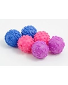 Lot de 6 balles en vinyle ANCOL pour chiots et petits chiens