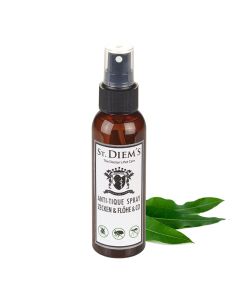 Spray antiparasitaire chien chat anti-tiques antipuces StDiems 100ml