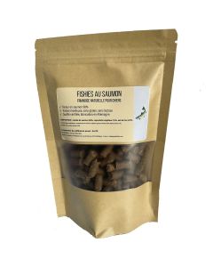 Friandise naturelle pour chien et chat Mini Fishies au saumon