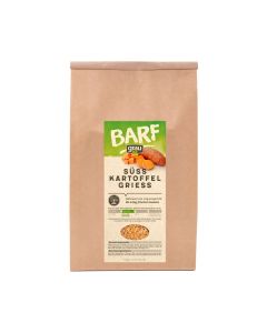 Morceaux de patate douce grau