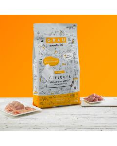 Croquettes naturelles GRAU chiens Adulte CLASSIC Volaille