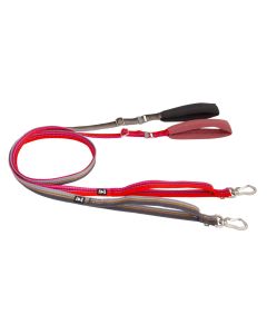 Laisse pour chien plate 20 mm réglable Hurtta ECO réfléchissante
