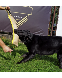 Boudin jute 60x8 cm pour gros chien  dressage et mordant