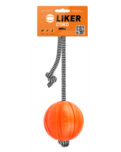 Balle LIKER CORD flottante pour chiens en néoprène ultra-résistant