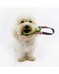 Tug pour chien WAUDOG jouet chien boudin avec couineurs