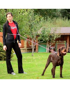 Laisse mains libres pour chien EASYLONG multipositions réglable