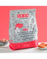 Croquettes pour chats Volaille, saumon et superfoods 2 kg