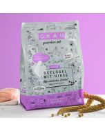 Croquettes pour chats Volaille et millet 2 kg