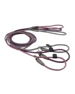 Collier-laisse RETRIEVER ROPE Hurtta en corde à poignée et arrêt pour chiens