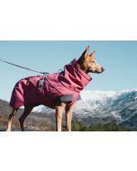 Parka imperméable doublée Hurtta Expedition pour chiens - Rose