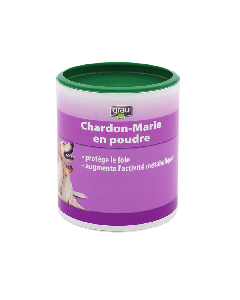 Chardon-Marie pur naturel en poudre grau pour foie et métabolisme