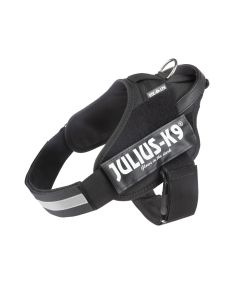 Harnais professionnel Julius-K9® IDC®Power Stealth® pour chiens noir à boucle classique