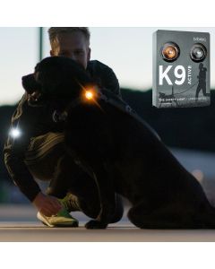 Pack orbiloc K9 ACTIVE pour joggeur à 2 lampes (bracelet bras + chien)
