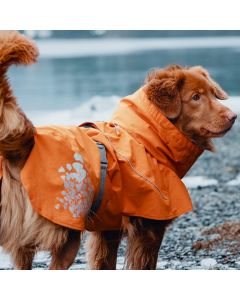 Manteau imperméable toutes saisons Hurtta Monsoon pour chiens - Rouge églantine